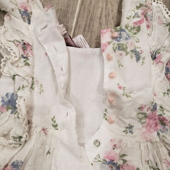 Catherine Malandrino Mini Floral Cottage Core Dress - Picture 3 of 11